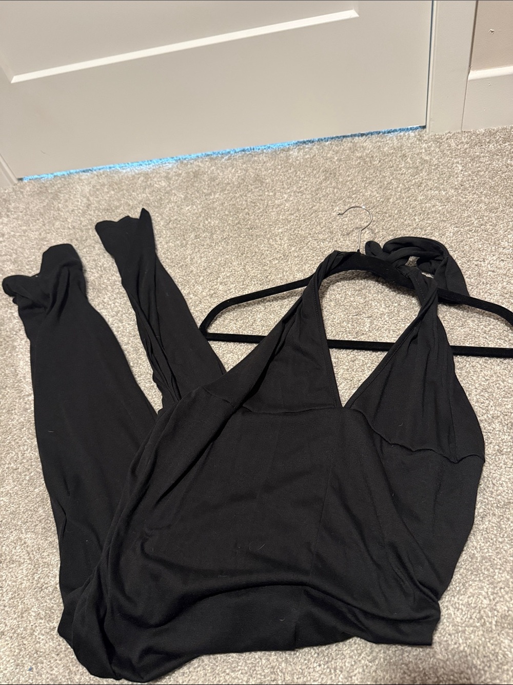 Black Halter Neck Women’s one piece